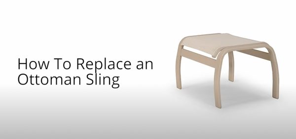 How to Replace an Ottoman Sling