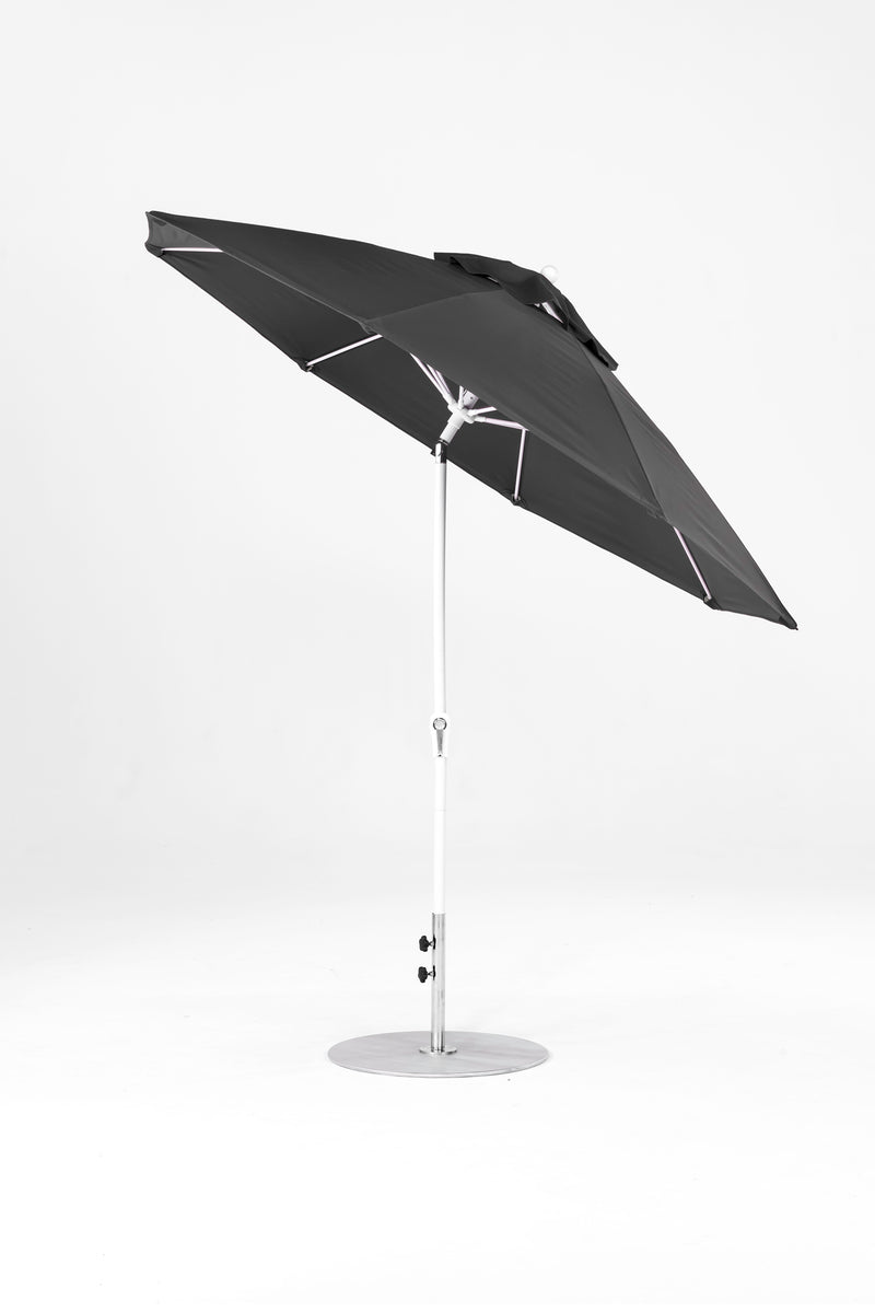 9 Ft Octagonal Frankford Patio Umbrella | Crank Auto-Tilt Mechanism copy-of-9-ft-octagonal-frankford-patio-umbrella-crank-auto-tilt-matte-silver-frame Frankford Umbrellas Frankford 18-WHAlpineWhite-Charcoal_b40550ee-a52e-407b-a2a8-5bca1f4bfbac.jpg