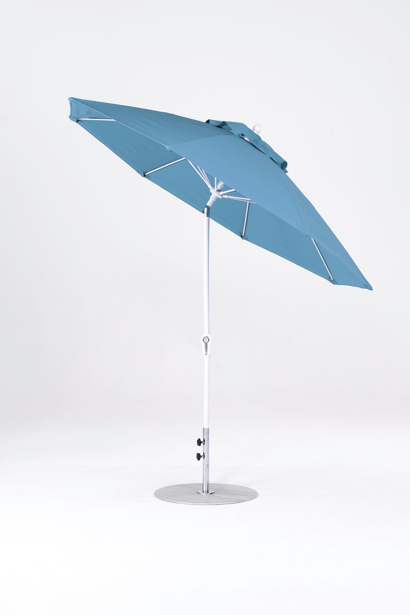 9 Ft Octagonal Frankford Patio Umbrella | Crank Auto-Tilt Mechanism copy-of-9-ft-octagonal-frankford-patio-umbrella-crank-auto-tilt-matte-silver-frame Frankford Umbrellas Frankford 3-WHAlpineWhite-Capri_5a01e44e-780b-4e06-a94f-dda5f8fef8ab.jpg