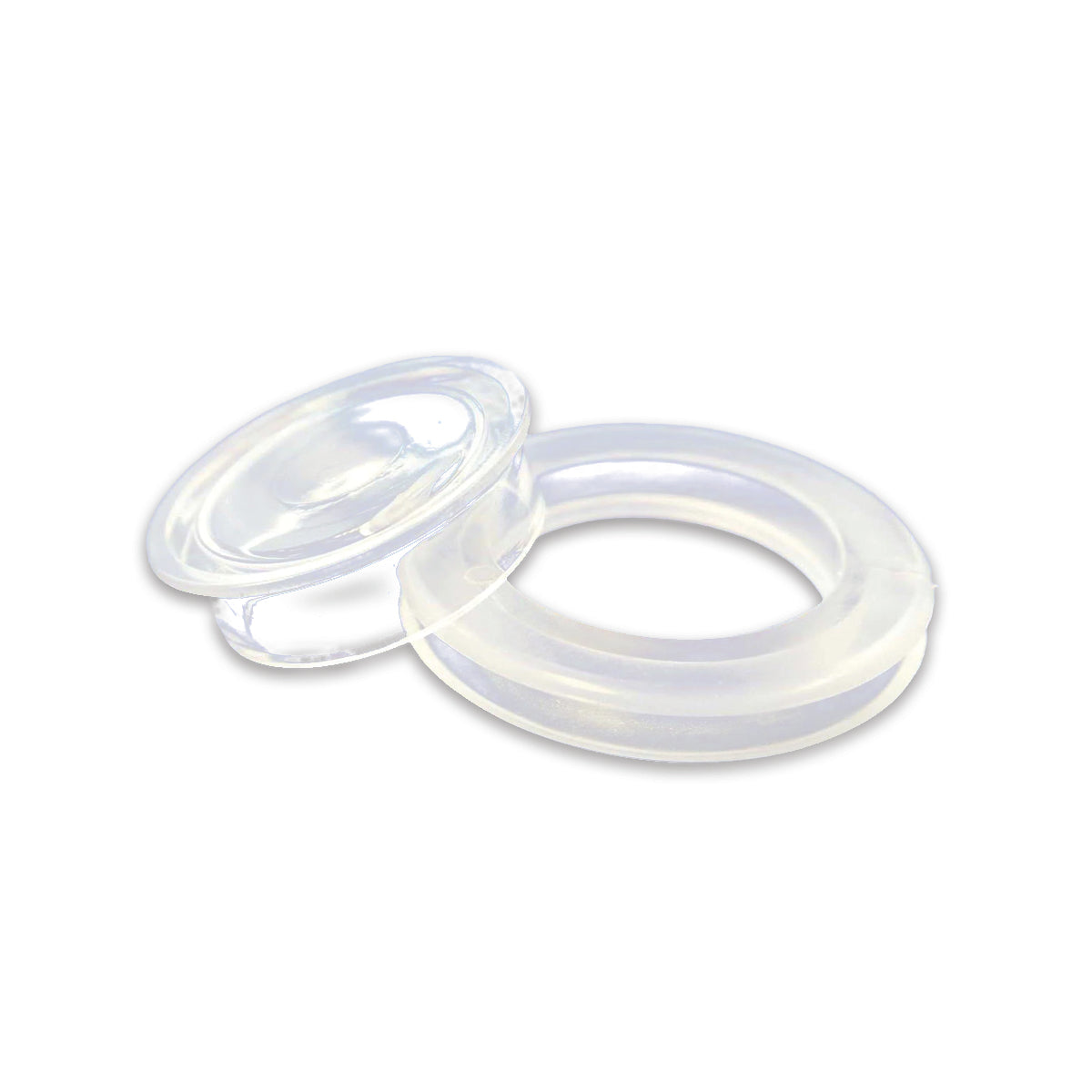 glass patio table umbrella ring Shepherd 3030 2" Umbrella Hole Ring Set, Clear