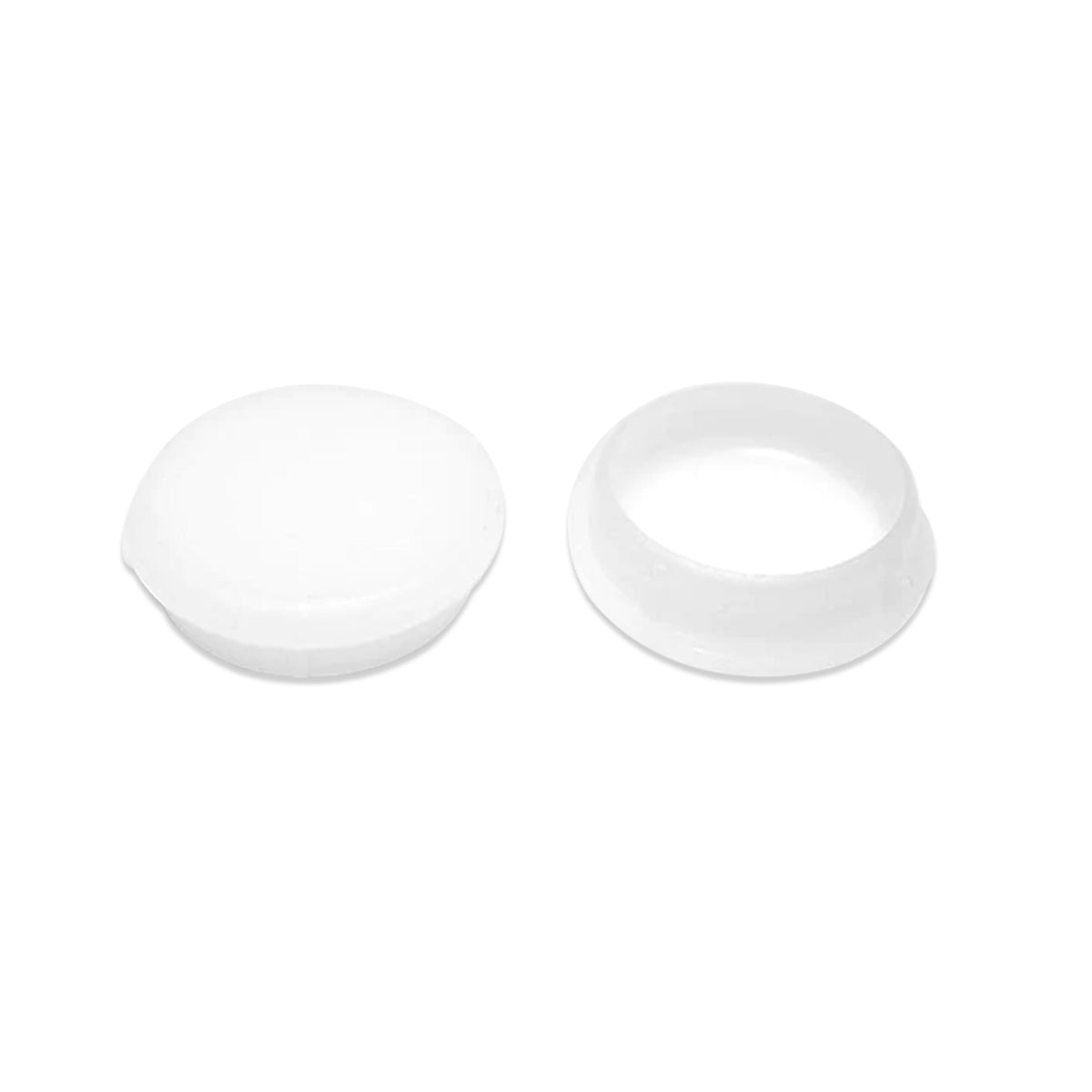 1 1/4" Deluxe Wrought Iron Chair Glide White 30611 Sunniland