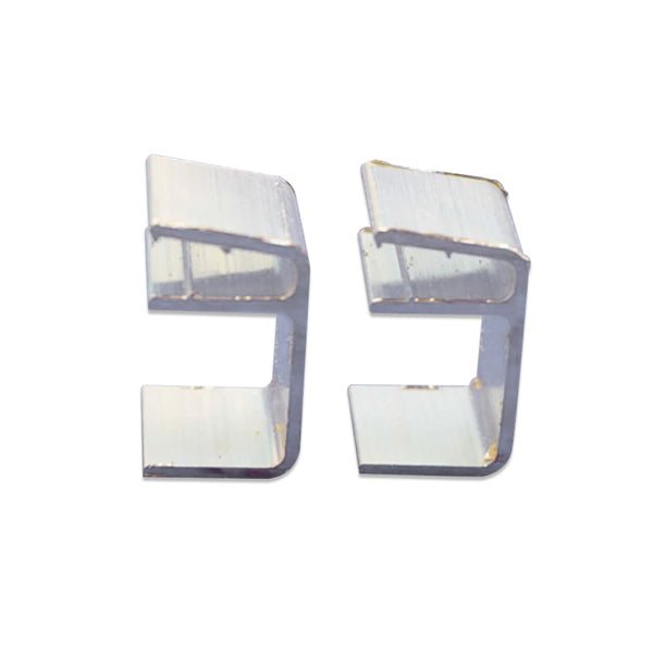 Silver Aluminum E-Clip #30-800 | Pack of 50 furniture-repair-clips-fasteners-rivets-30-800 Rivets Sunniland Patio Parts SilverAluminumE-Clip30-800Packof50.jpg