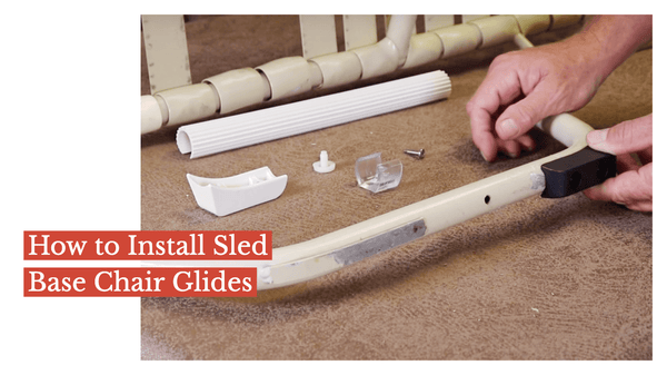 How to Install Sled Base Chair Glides
