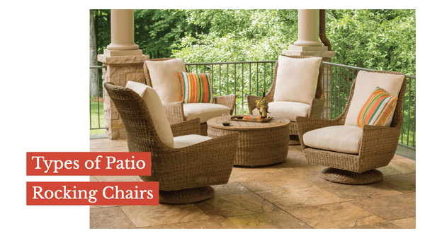 Types of Patio Rocking Chairs