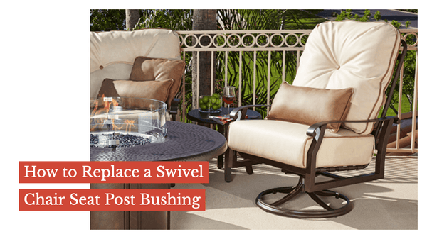 How to Replace a Swivel Chair Seat Post Bushing