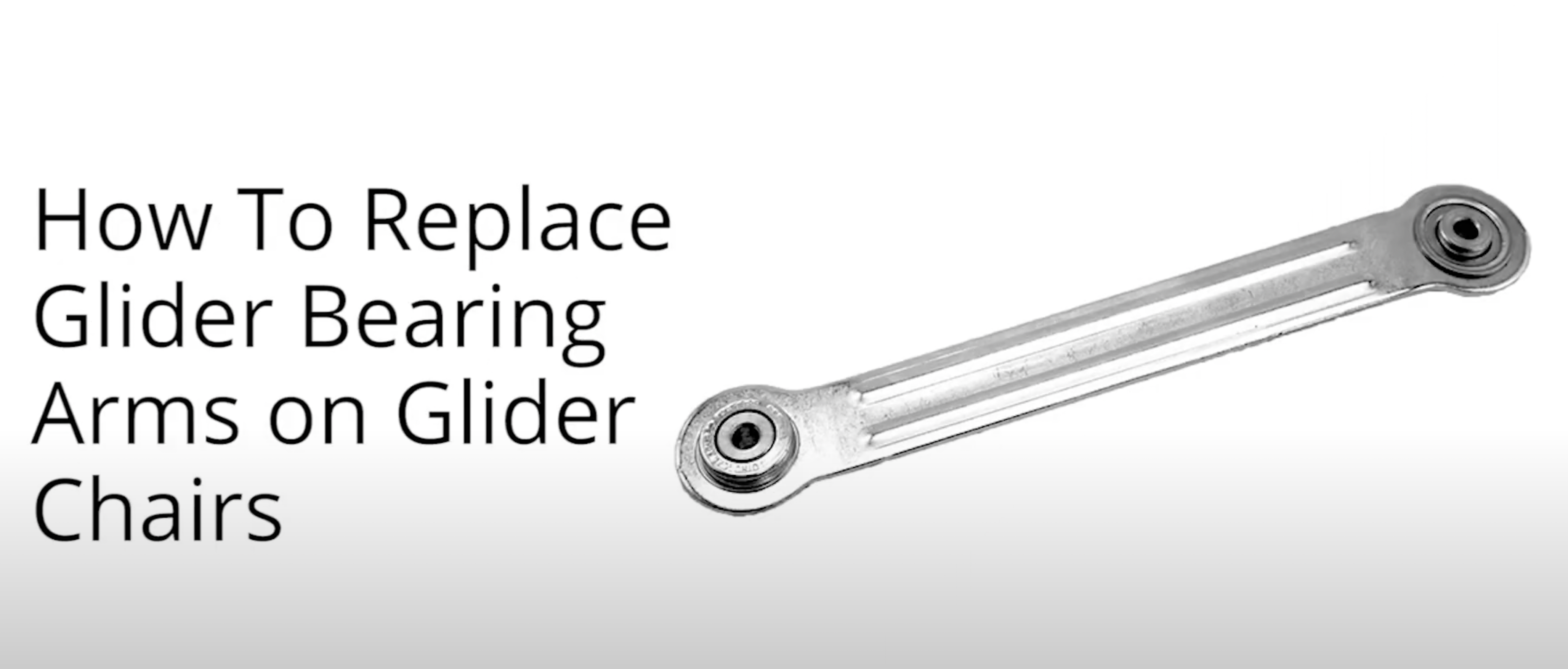 How To Replace Glider Bearing Arms On Glider Chairs Sunniland Patio
