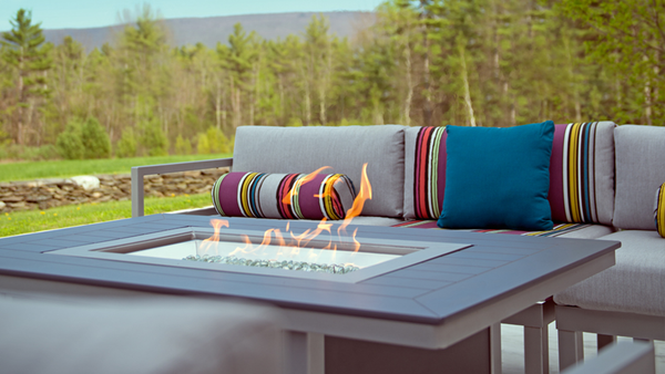 Set the Night on Fire with an Aluminium Fire Pit Table