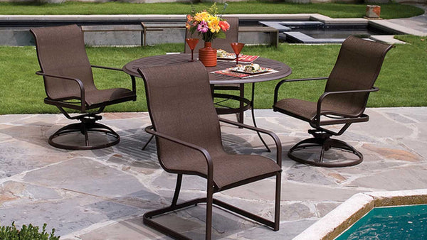 Cleaning tips: How to Keep Your Patio Sling Chairs Shining