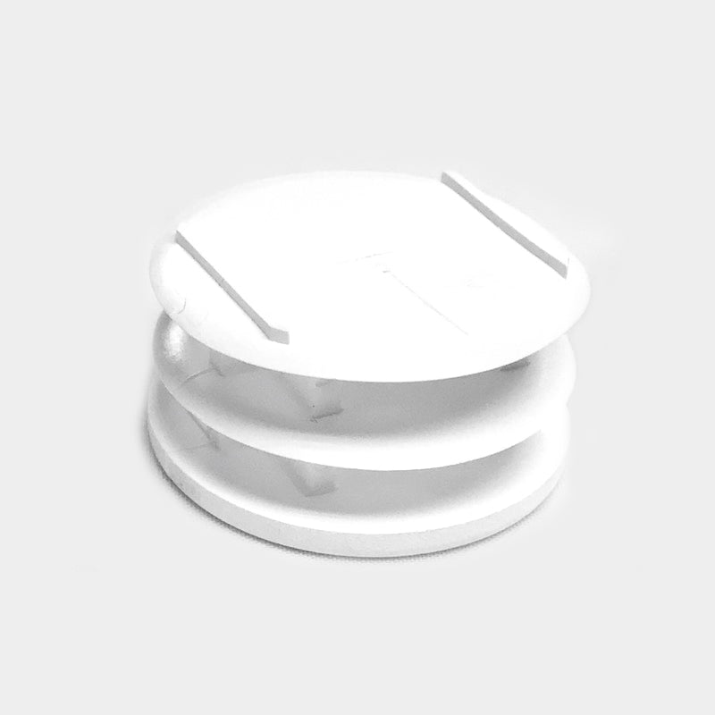 1 1/2" Round Multi-Gauge Insert | White | Item 30-637 1-1-2-round-multi-gauge-insert-white-item-30-637 Caps, Glides & Inserts Sunniland Patio Parts 1-12-Round-Multi-Gauge-Insert--White--Item-30-637.jpg