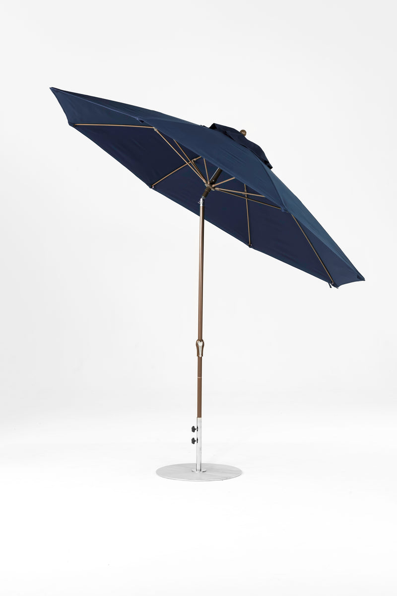 11 Ft Octagonal Frankford Patio Umbrella | Crank Auto-Tilt Mechanism copy-of-11-ft-octagonal-frankford-patio-umbrella-crank-auto-tilt-matte-silver-frame Frankford Umbrellas Frankford 1-BZDesertBronze-NavyBlue_47bbea50-ab69-405f-aaad-117bb3cf38e7.jpg