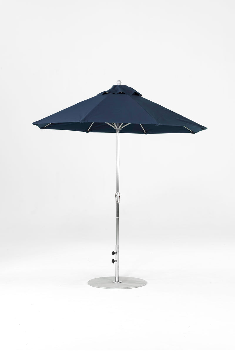 7.5 Ft Octagonal Frankford Patio Umbrella | Crank Lift Mechanism 7-5-ft-octagonal-frankford-patio-umbrella-crank-lift-mechanism Frankford Umbrellas Frankford 1-SRPlatinum-NavyBlue_0981a0a6-358a-41c5-982f-b7e1b7fe4f22.jpg