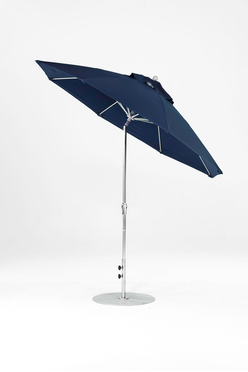 9 Ft Octagonal Frankford Patio Umbrella | Crank Auto-Tilt Mechanism copy-of-9-ft-octagonal-frankford-patio-umbrella-crank-auto-tilt-matte-silver-frame Frankford Umbrellas Frankford 1-SRPlatinum-NavyBlue_5cc16c37-a9ff-4b16-8094-cd57c326ccfc.jpg