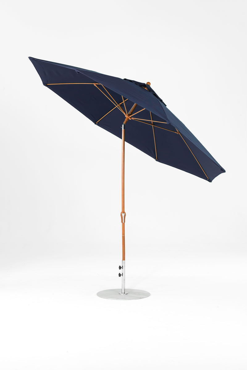 11 Ft Octagonal Frankford Patio Umbrella | Crank Auto-Tilt Mechanism copy-of-11-ft-octagonal-frankford-patio-umbrella-crank-auto-tilt-matte-silver-frame Frankford Umbrellas Frankford 1-WGGoldenOak-NavyBlue_8411f255-3882-4051-ad57-a1611abb160a.jpg