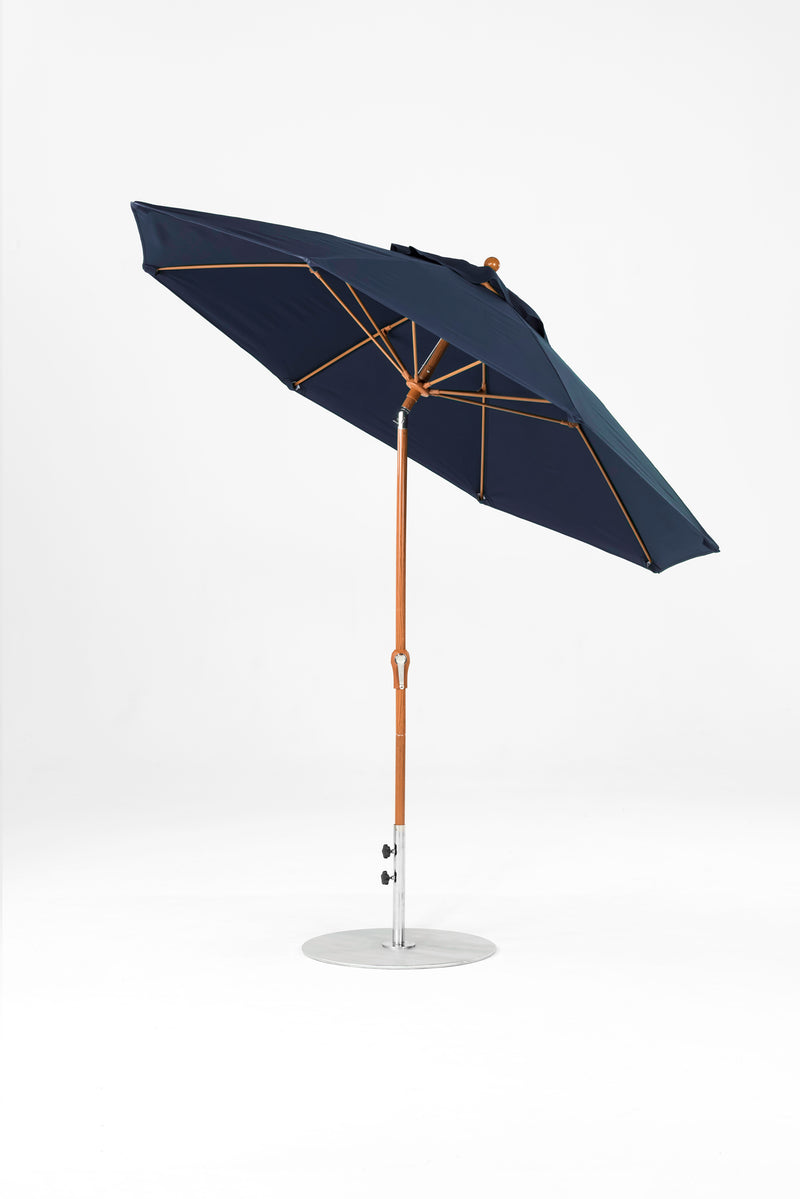 9 Ft Octagonal Frankford Patio Umbrella | Crank Auto-Tilt Mechanism copy-of-9-ft-octagonal-frankford-patio-umbrella-crank-auto-tilt-matte-silver-frame Frankford Umbrellas Frankford 1-WGGoldenOak-NavyBlue_b923bc5f-7e6b-44f6-90d3-173807d4b63f.jpg