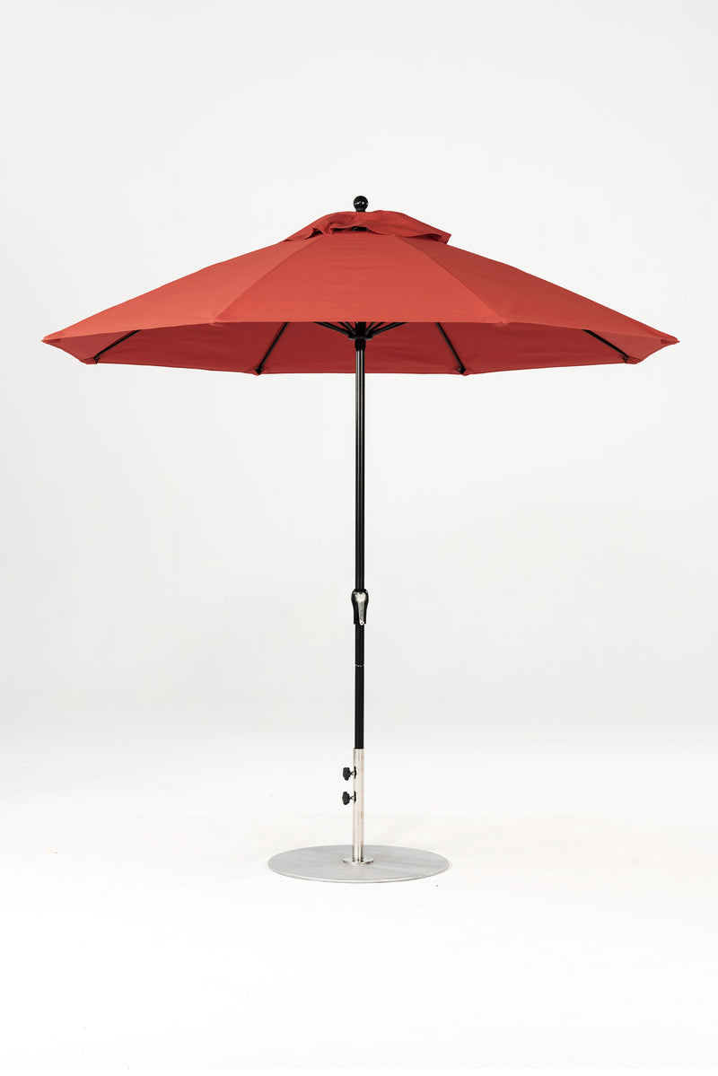 9 Ft Octagonal Frankford Patio Umbrella | Crank Lift Mechanism copy-of-9-ft-octagonal-frankford-patio-umbrella-crank-lift-matte-silver-frame-1 Frankford Umbrellas Frankford 10-BKOnyx-Terracotta_1104fe22-4f13-40e8-9213-ee95681fe7d2.jpg