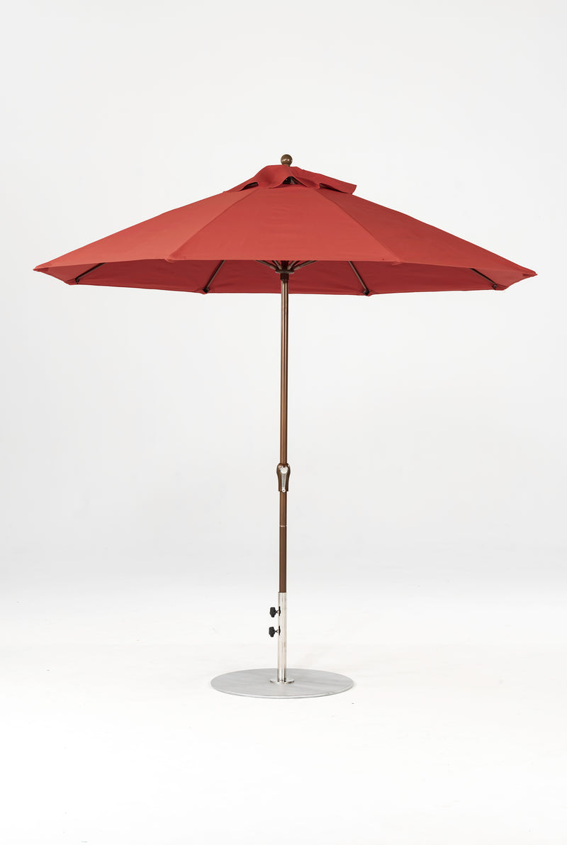 9 Ft Octagonal Frankford Patio Umbrella | Crank Lift Mechanism copy-of-9-ft-octagonal-frankford-patio-umbrella-crank-lift-matte-silver-frame-1 Frankford Umbrellas Frankford 10-BZDesertBronze-Terracotta_3f7c5f6b-b4b9-4618-b255-bde0de7b116a.jpg