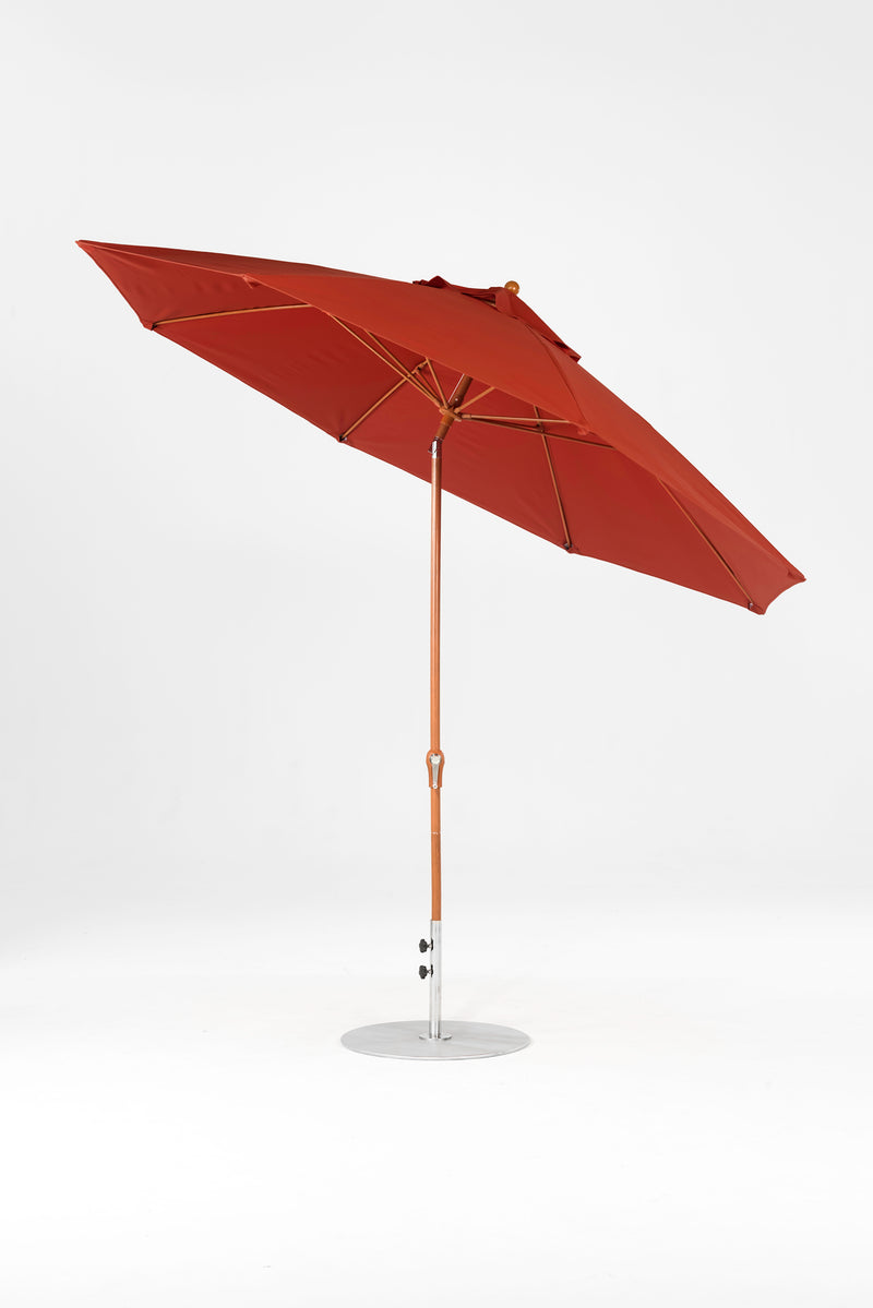 11 Ft Octagonal Frankford Patio Umbrella | Crank Auto-Tilt Mechanism copy-of-11-ft-octagonal-frankford-patio-umbrella-crank-auto-tilt-matte-silver-frame Frankford Umbrellas Frankford 10-WGGoldenOak-Terracotta_d8b51540-d592-4809-9c71-98febcd627bc.jpg