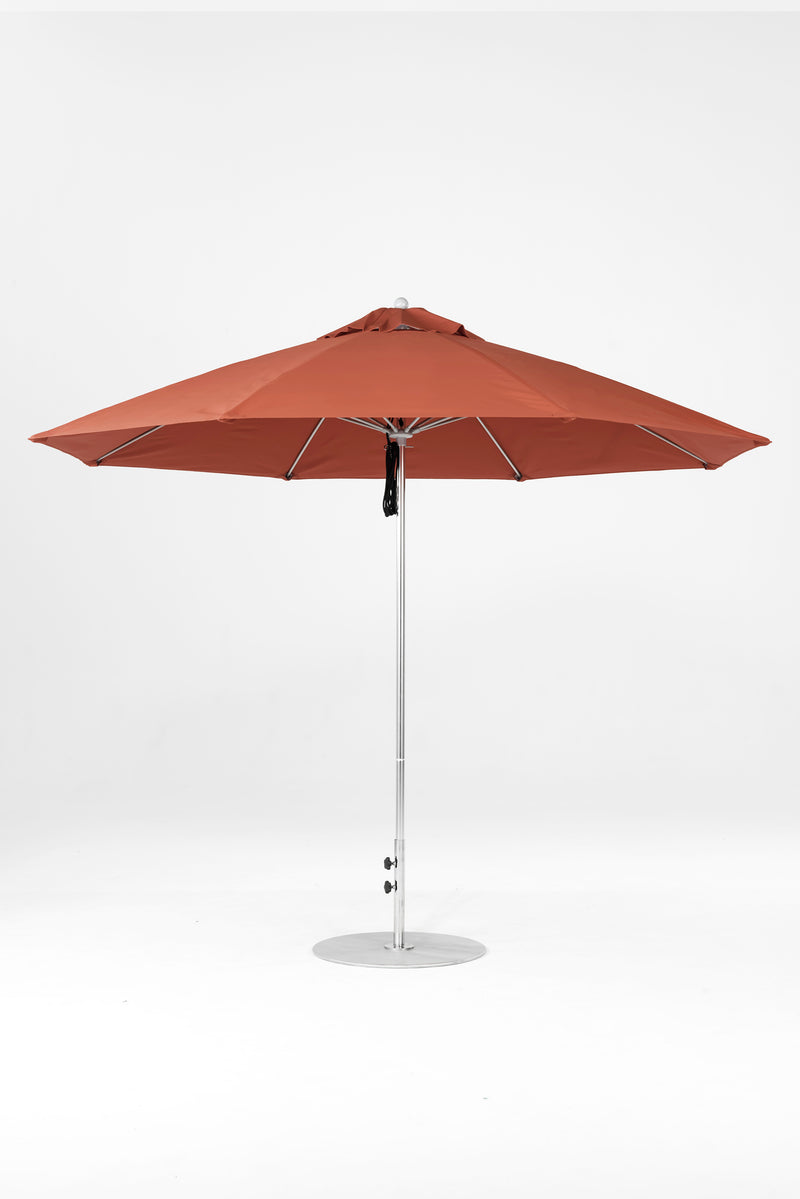 11 Ft Octagonal Frankford Patio Umbrella | Pulley Lift Mechanism copy-of-11-ft-octagonal-frankford-patio-umbrella-pulley-lift-matte-silver-frame Frankford Umbrellas Frankford 10.MSBrushedSilver-Terracotta_63741369-b79c-4ce9-8ceb-42c680a7e5c6.jpg