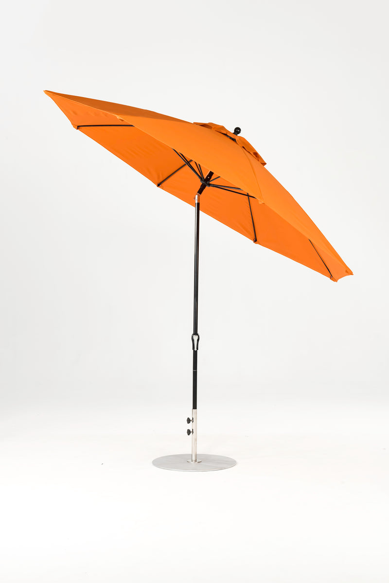 11 Ft Octagonal Frankford Patio Umbrella | Crank Auto-Tilt Mechanism copy-of-11-ft-octagonal-frankford-patio-umbrella-crank-auto-tilt-matte-silver-frame Frankford Umbrellas Frankford 11-BKOnyx-Orange_3ca10764-59cb-4d58-bc53-b8960f153c48.jpg