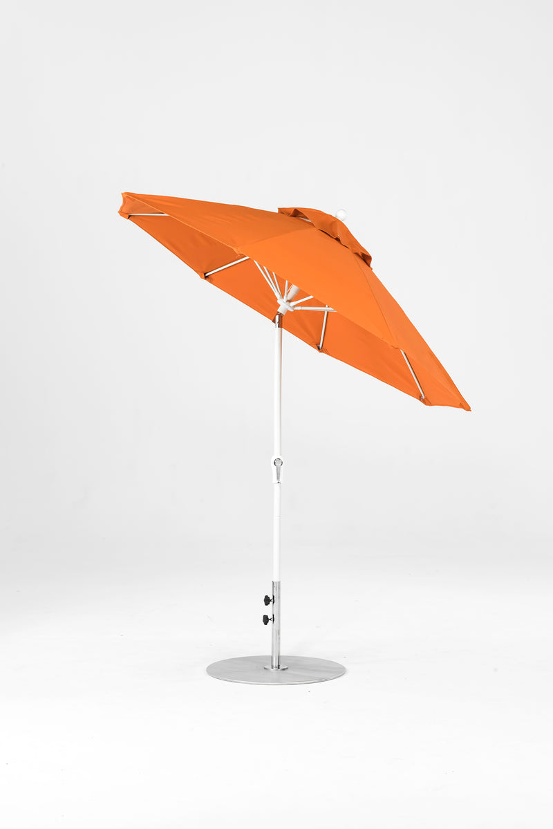 7.5 Ft Octagonal Frankford Patio Umbrella | Crank Auto-Tilt Mechanism copy-of-7-5-ft-octagonal-frankford-patio-umbrella-crank-auto-tilt-mechanism Frankford Umbrellas Frankford 11-WHAlpineWhite-Orange_69099655-5181-433b-9281-2f5eb0df2fb8.jpg