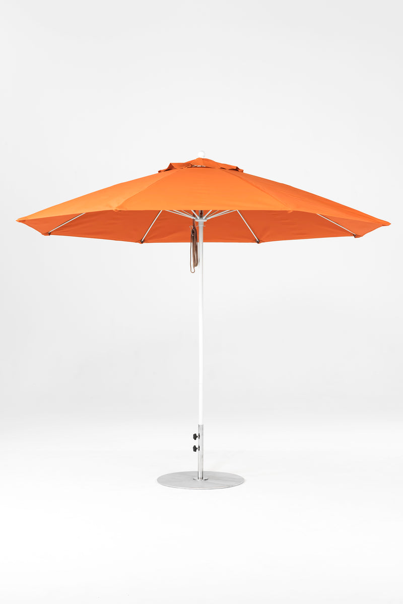 11 Ft Octagonal Frankford Patio Umbrella | Pulley Lift Mechanism copy-of-11-ft-octagonal-frankford-patio-umbrella-pulley-lift-matte-silver-frame Frankford Umbrellas Frankford 11-WHAlpineWhite-Orange_755cb0c7-c756-40d8-a007-feb43239f3f6.jpg