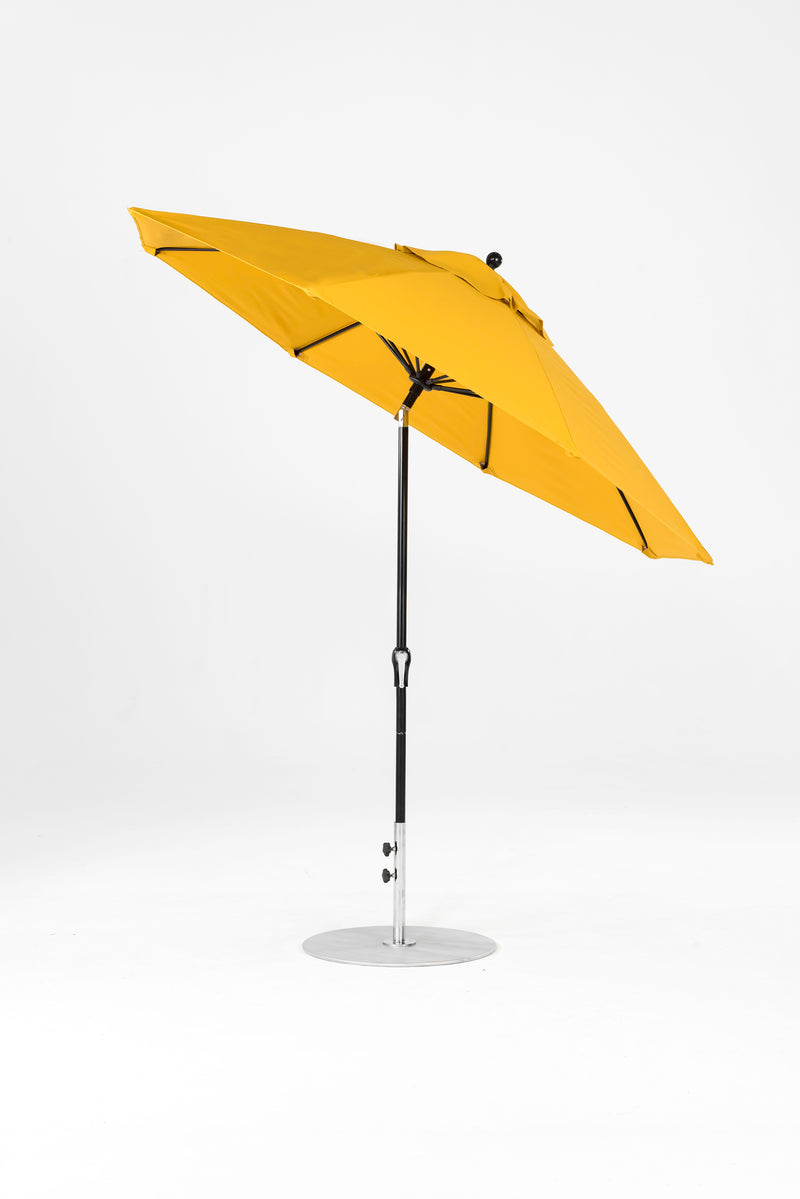 9 Ft Octagonal Frankford Patio Umbrella | Crank Auto-Tilt Mechanism copy-of-9-ft-octagonal-frankford-patio-umbrella-crank-auto-tilt-matte-silver-frame Frankford Umbrellas Frankford 12-BKOnyx-Sunflower_df791fb4-5e23-4de2-a162-e2fb0f584c03.jpg