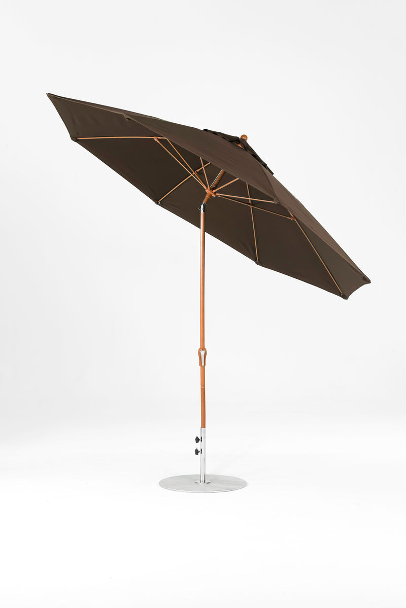 11 Ft Octagonal Frankford Patio Umbrella | Crank Auto-Tilt Mechanism copy-of-11-ft-octagonal-frankford-patio-umbrella-crank-auto-tilt-matte-silver-frame Frankford Umbrellas Frankford 13-WGGoldenOak-Brown_b064b240-9cdf-491e-acd2-c388491a2442.jpg