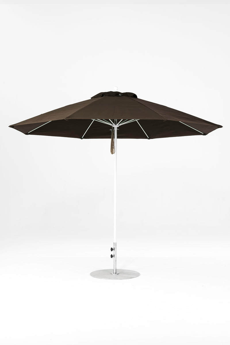 11 Ft Octagonal Frankford Patio Umbrella | Pulley Lift Mechanism copy-of-11-ft-octagonal-frankford-patio-umbrella-pulley-lift-matte-silver-frame Frankford Umbrellas Frankford 13-WHAlpineWhite-Brown_c9a67de3-c540-4d3a-b6e5-743b64cb3e57.jpg