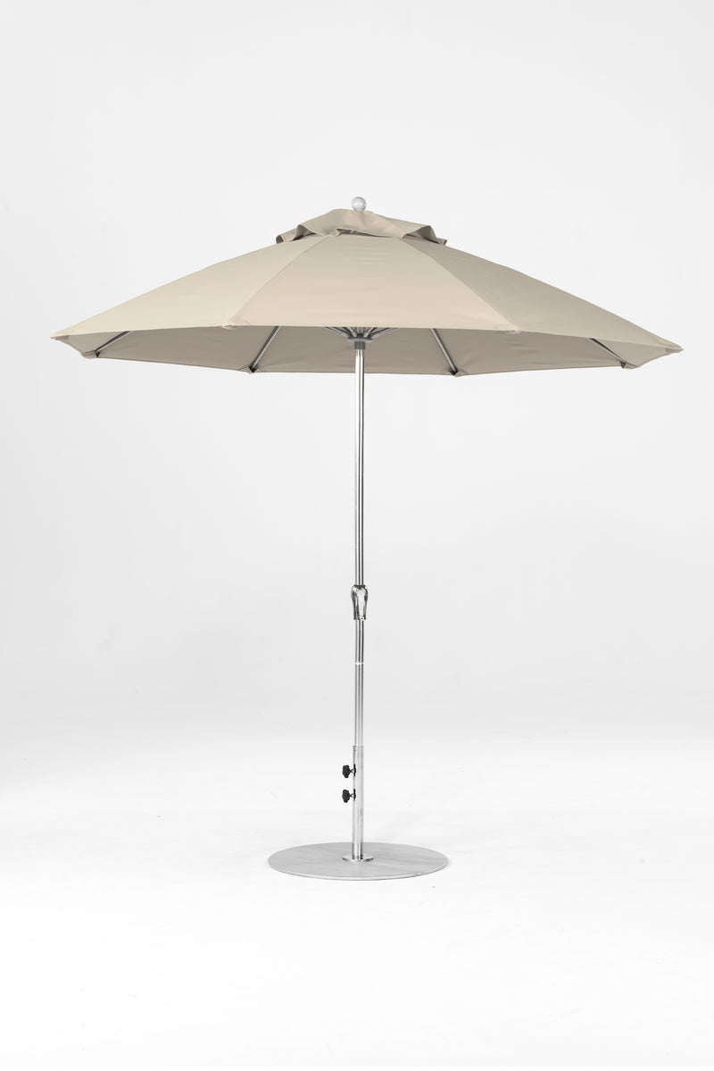 9 Ft Octagonal Frankford Patio Umbrella | Crank Lift Mechanism copy-of-9-ft-octagonal-frankford-patio-umbrella-crank-lift-matte-silver-frame-1 Frankford Umbrellas Frankford 15.MSBrushedSilver-Linen_0d0d00c8-2a7f-4c4f-b6aa-a8d6e985cbc8.jpg