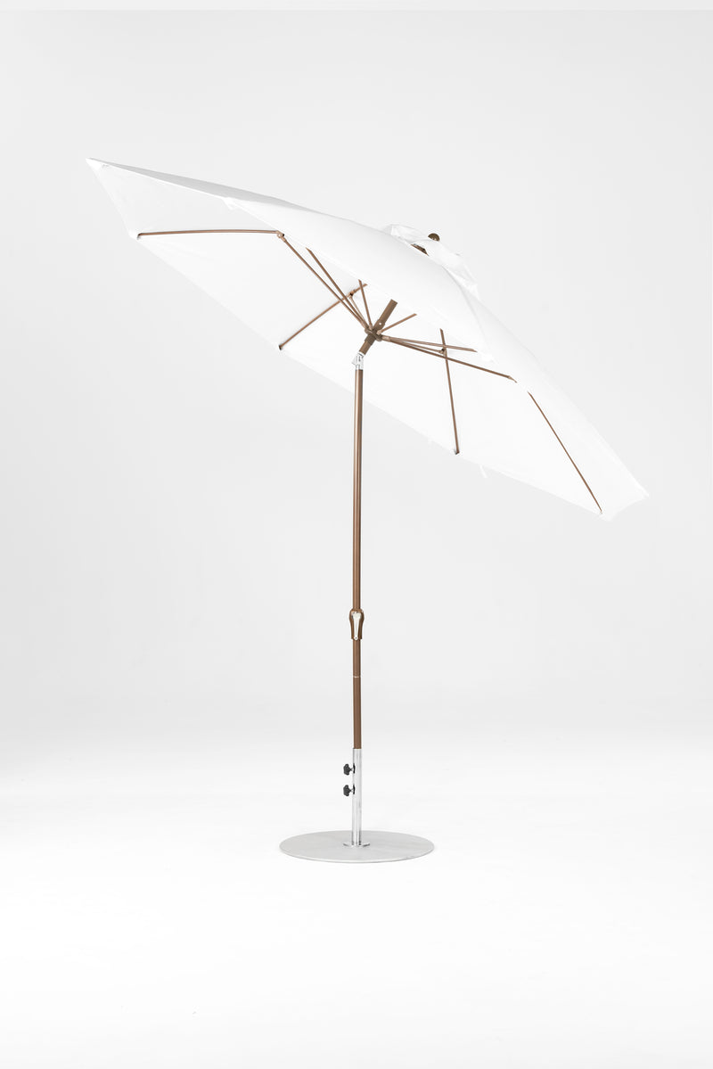 11 Ft Octagonal Frankford Patio Umbrella | Crank Auto-Tilt Mechanism copy-of-11-ft-octagonal-frankford-patio-umbrella-crank-auto-tilt-matte-silver-frame Frankford Umbrellas Frankford 16-BZDesertBronze-White_1b18bcbc-f786-49a6-a2c2-11e006996655.jpg