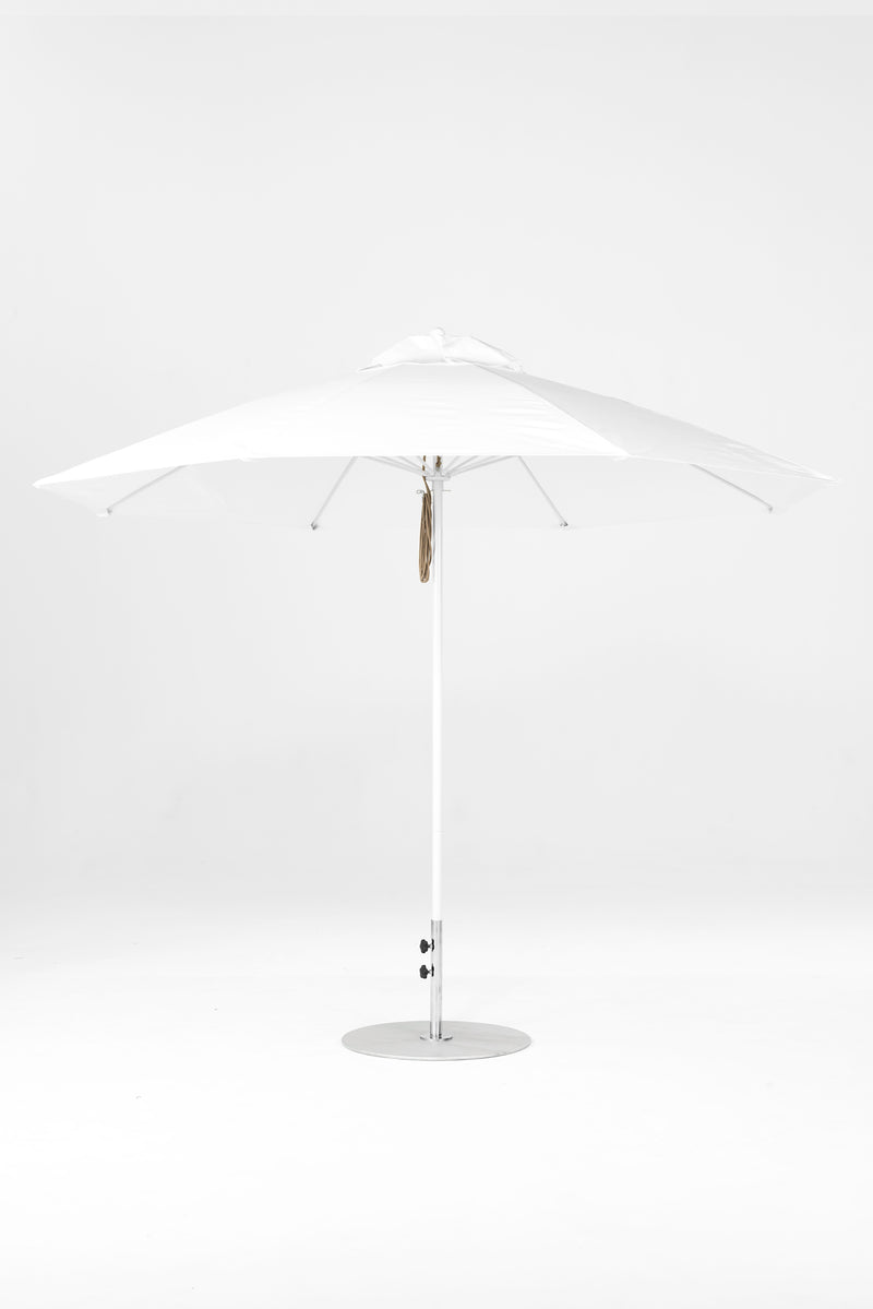 11 Ft Octagonal Frankford Patio Umbrella | Pulley Lift Mechanism copy-of-11-ft-octagonal-frankford-patio-umbrella-pulley-lift-matte-silver-frame Frankford Umbrellas Frankford 16-WHAlpineWhite-White_c2629765-3985-4f79-9e97-d0ec5554d794.jpg