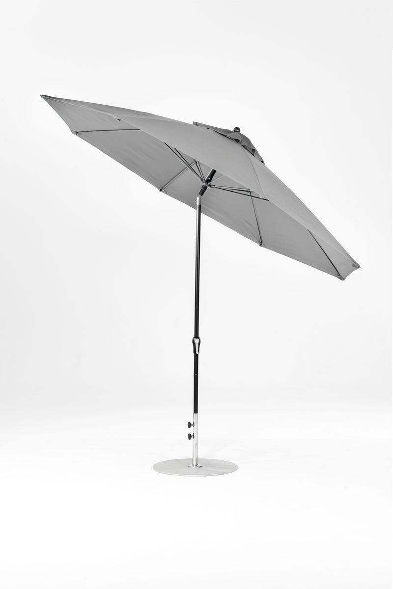 11 Ft Octagonal Frankford Patio Umbrella | Crank Auto-Tilt Mechanism copy-of-11-ft-octagonal-frankford-patio-umbrella-crank-auto-tilt-matte-silver-frame Frankford Umbrellas Frankford 17-BKOnyx-CadetGray_9d70999a-9612-4fba-bc95-c914073289d6.jpg