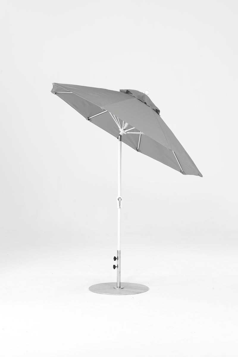 7.5 Ft Octagonal Frankford Patio Umbrella | Crank Auto-Tilt Mechanism copy-of-7-5-ft-octagonal-frankford-patio-umbrella-crank-auto-tilt-mechanism Frankford Umbrellas Frankford 17-WHAlpineWhite-CadetGray_a40eecc4-04d2-466b-a299-b3d8986a485b.jpg