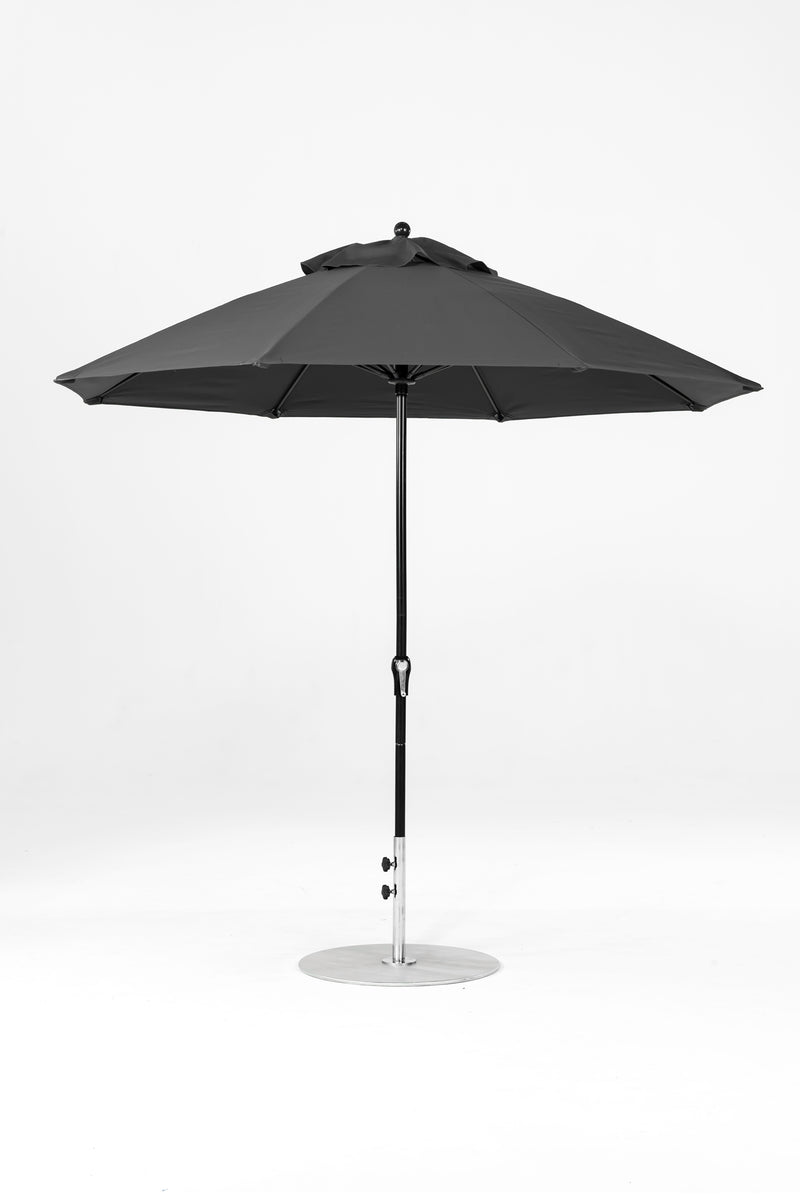 9 Ft Octagonal Frankford Patio Umbrella | Crank Lift Mechanism copy-of-9-ft-octagonal-frankford-patio-umbrella-crank-lift-matte-silver-frame-1 Frankford Umbrellas Frankford 18-BKOnyx-Charcoal_f9f68cb6-1f61-4178-a633-ec6dfa8ec7e5.jpg