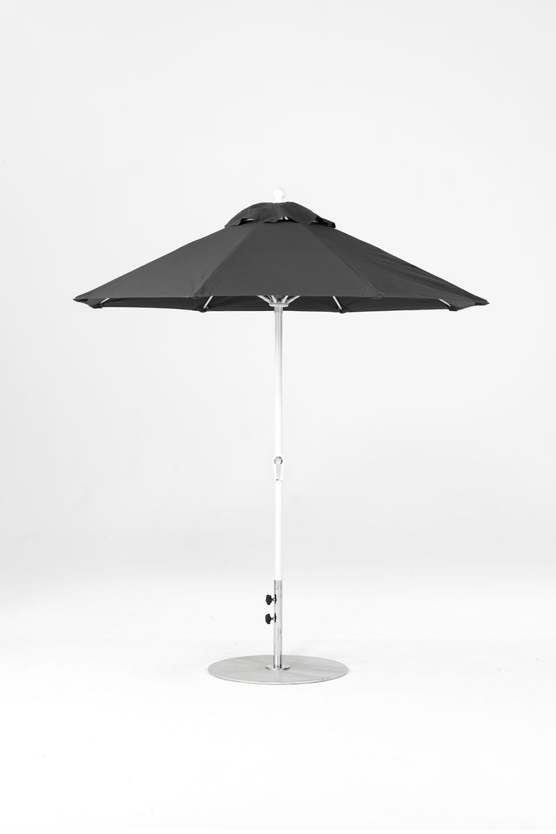 7.5 Ft Octagonal Frankford Patio Umbrella | Crank Lift Mechanism 7-5-ft-octagonal-frankford-patio-umbrella-crank-lift-mechanism Frankford Umbrellas Frankford 18-WHAlpineWhite-Charcoal_0fd61600-2368-4347-916a-dbd68ee63639.jpg
