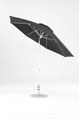 11 Ft Octagonal Frankford Patio Umbrella | Crank Auto-Tilt Mechanism copy-of-11-ft-octagonal-frankford-patio-umbrella-crank-auto-tilt-matte-silver-frame Frankford Umbrellas Frankford 18-WHAlpineWhite-Charcoal_7954e34f-604c-404a-b70b-8ed84deb64b1.jpg