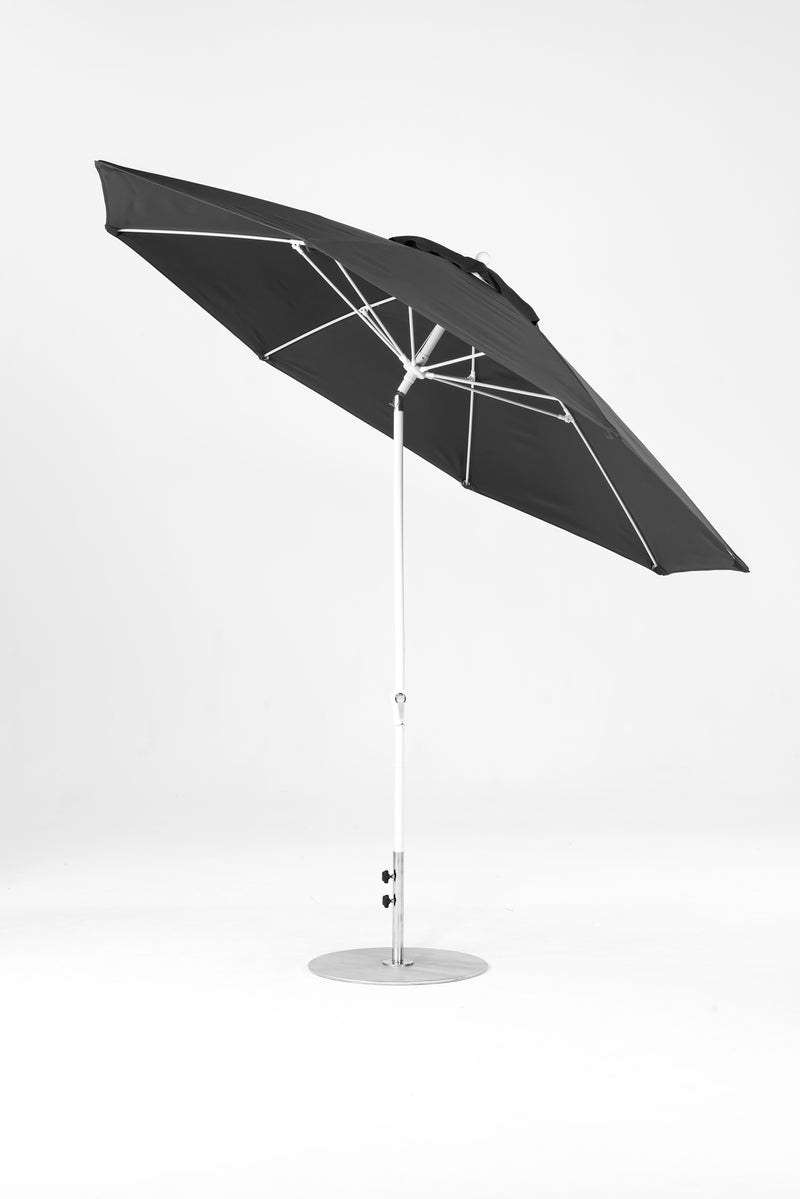 11 Ft Octagonal Frankford Patio Umbrella | Crank Auto-Tilt Mechanism copy-of-11-ft-octagonal-frankford-patio-umbrella-crank-auto-tilt-matte-silver-frame Frankford Umbrellas Frankford 18-WHAlpineWhite-Charcoal_7954e34f-604c-404a-b70b-8ed84deb64b1.jpg