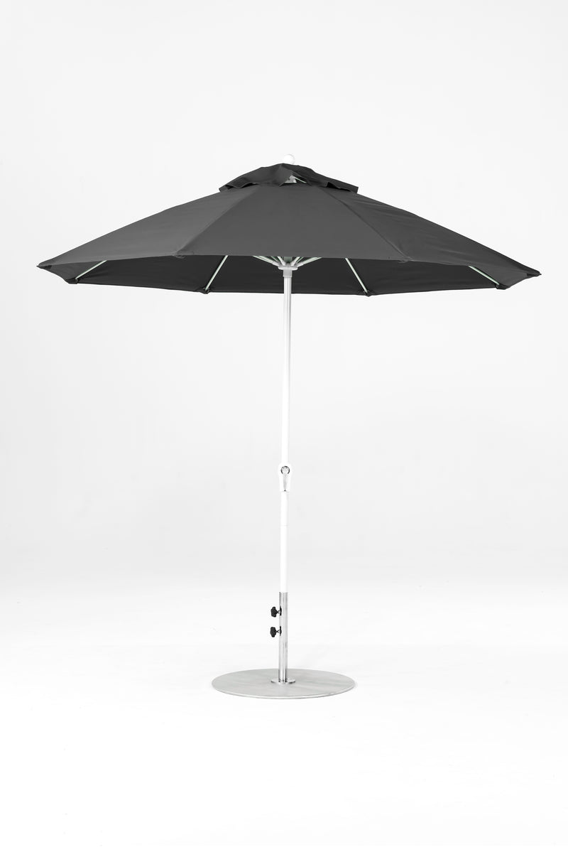 9 Ft Octagonal Frankford Patio Umbrella | Crank Lift Mechanism copy-of-9-ft-octagonal-frankford-patio-umbrella-crank-lift-matte-silver-frame-1 Frankford Umbrellas Frankford 18-WHAlpineWhite-Charcoal_9830731e-8941-4cdf-aa60-1984adcaaccb.jpg