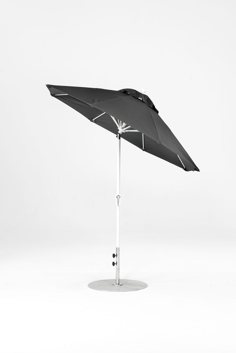 7.5 Ft Octagonal Frankford Patio Umbrella | Crank Auto-Tilt Mechanism copy-of-7-5-ft-octagonal-frankford-patio-umbrella-crank-auto-tilt-mechanism Frankford Umbrellas Frankford 18-WHAlpineWhite-Charcoal_f0b5b5c1-097c-4b82-bc08-f66f0999c534.jpg