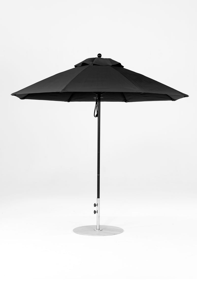 9 Ft Octagonal Frankford Patio Umbrella | Pulley Lift Mechanism 9-ft-octagonal-frankford-patio-umbrella-pulley-lift-mechanism Frankford Umbrellas Frankford 19-BKOnyx-Black_2c4588da-b925-4169-8957-9f69a9c29408.jpg