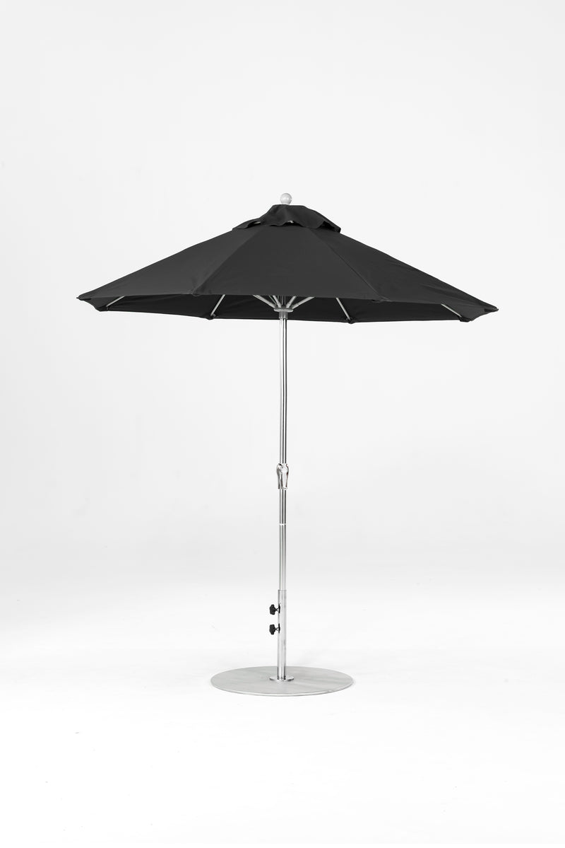 7.5 Ft Octagonal Frankford Patio Umbrella | Crank Lift Mechanism 7-5-ft-octagonal-frankford-patio-umbrella-crank-lift-mechanism Frankford Umbrellas Frankford 19-SRPlatinum-Black_0e293f22-1da2-4e1f-9f49-a0e7cfeaccb7.jpg