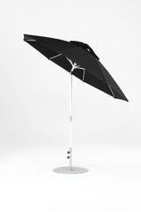 9 Ft Octagonal Frankford Patio Umbrella | Crank Auto-Tilt Mechanism copy-of-9-ft-octagonal-frankford-patio-umbrella-crank-auto-tilt-matte-silver-frame Frankford Umbrellas Frankford 19-WHAlpineWhite-Black_1fe46e12-8b01-4a82-b3a8-4eda33a769cb.jpg