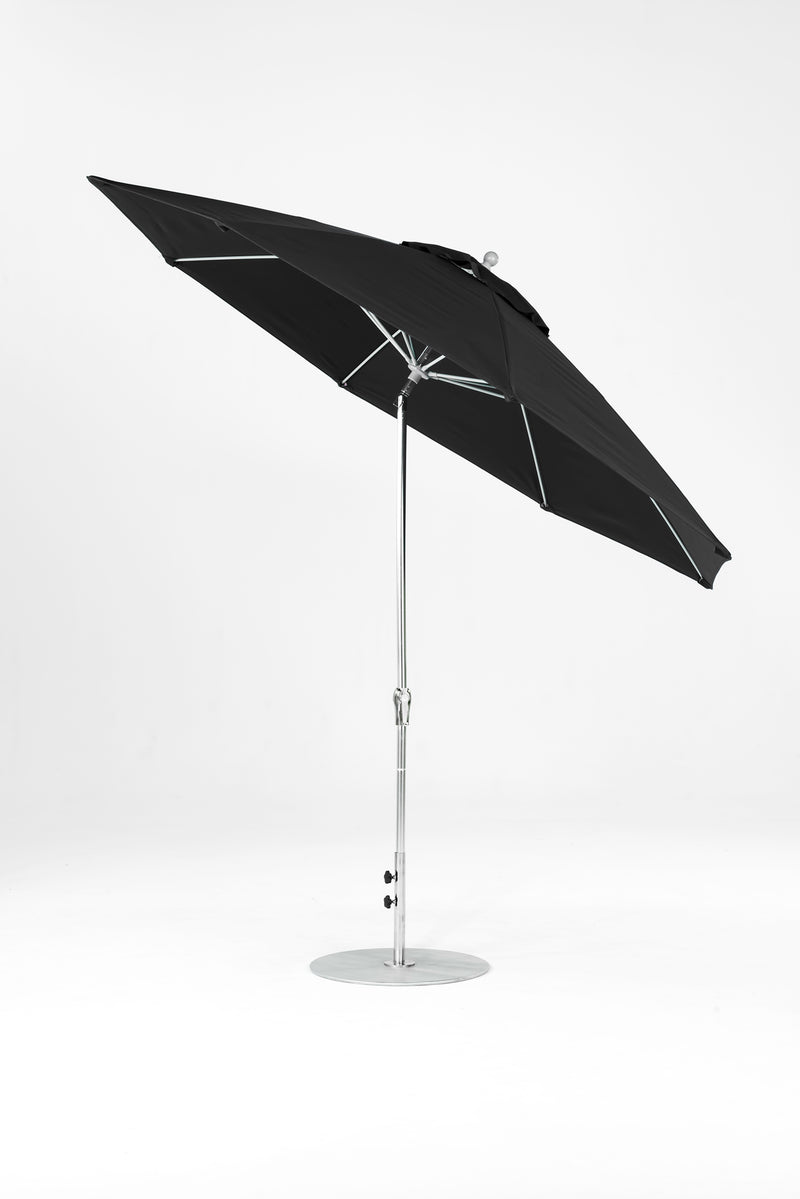 11 Ft Octagonal Frankford Patio Umbrella | Crank Auto-Tilt Mechanism copy-of-11-ft-octagonal-frankford-patio-umbrella-crank-auto-tilt-matte-silver-frame Frankford Umbrellas Frankford 19.MSBrushedSilver-Black_91303a93-82f3-43aa-b19d-771b999863b3.jpg