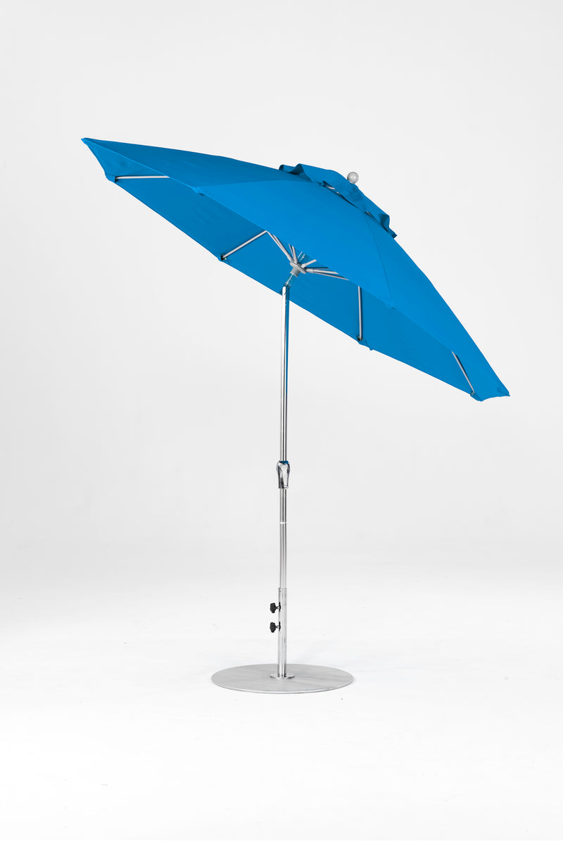 9 Ft Octagonal Frankford Patio Umbrella | Crank Auto-Tilt Mechanism copy-of-9-ft-octagonal-frankford-patio-umbrella-crank-auto-tilt-matte-silver-frame Frankford Umbrellas Frankford 2-SRPlatinum-PacificBlue_a08b8d4d-d134-4487-9b3c-73705e7d3ffc.jpg