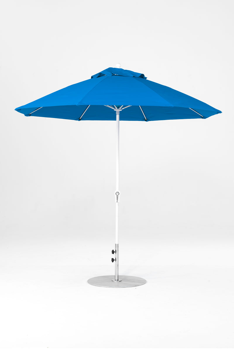 9 Ft Octagonal Frankford Patio Umbrella | Crank Lift Mechanism copy-of-9-ft-octagonal-frankford-patio-umbrella-crank-lift-matte-silver-frame-1 Frankford Umbrellas Frankford 2-WHAlpineWhite-PacificBlue_5d176d6d-2d85-48e6-8cca-57c818270411.jpg