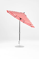 9 Ft Octagonal Frankford Patio Umbrella | Crank Auto-Tilt Mechanism copy-of-9-ft-octagonal-frankford-patio-umbrella-crank-auto-tilt-matte-silver-frame Frankford Umbrellas Frankford 20-BKOnyx-RedStripe_6422f74d-59ed-49e5-9063-2c02d6164dcc.jpg