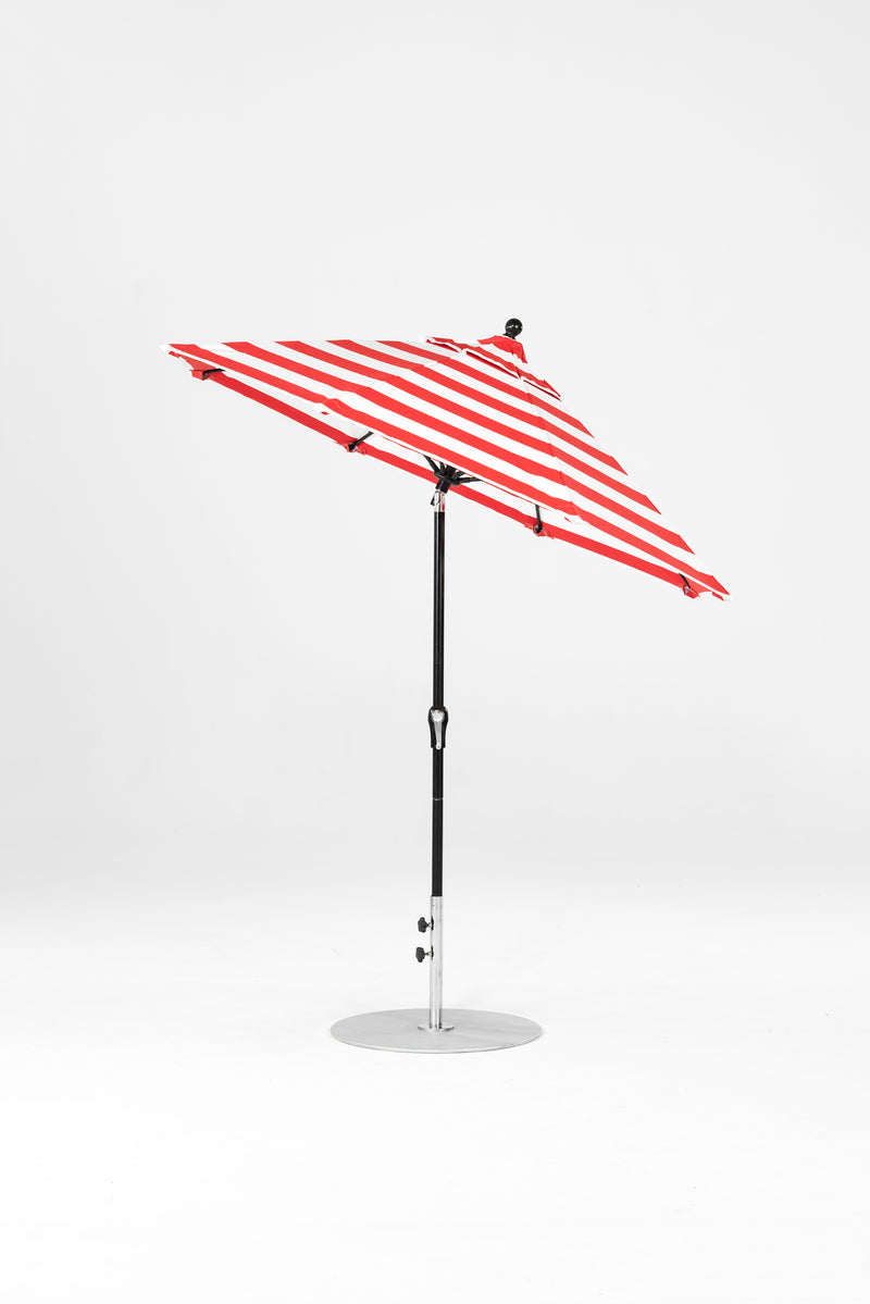 7.5 Ft Octagonal Frankford Patio Umbrella | Crank Auto-Tilt Mechanism copy-of-7-5-ft-octagonal-frankford-patio-umbrella-crank-auto-tilt-mechanism Frankford Umbrellas Frankford 20-BKOnyx-RedStripe_9b72f565-f2a0-478b-a076-12f88add6ea3.jpg