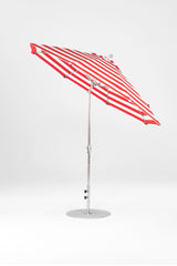 9 Ft Octagonal Frankford Patio Umbrella | Crank Auto-Tilt Mechanism copy-of-9-ft-octagonal-frankford-patio-umbrella-crank-auto-tilt-matte-silver-frame Frankford Umbrellas Frankford 20-SRPlatinum-RedStripe_0ce154da-10ef-4a3b-9aed-cb0165c55128.jpg