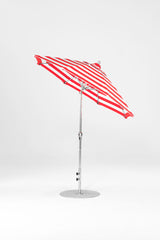 7.5 Ft Octagonal Frankford Patio Umbrella | Crank Auto-Tilt Mechanism copy-of-7-5-ft-octagonal-frankford-patio-umbrella-crank-auto-tilt-mechanism Frankford Umbrellas Frankford 20-SRPlatinum-RedStripe_81c047c8-ad5e-4a83-8bb0-5aaeeb8b13d7.jpg