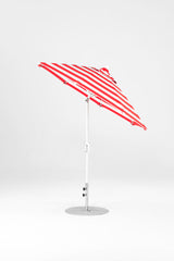 7.5 Ft Octagonal Frankford Patio Umbrella | Crank Auto-Tilt Mechanism copy-of-7-5-ft-octagonal-frankford-patio-umbrella-crank-auto-tilt-mechanism Frankford Umbrellas Frankford 20-WHAlpineWhite-RedStripe_3031064e-85aa-4420-b912-f4ad7dbb32e1.jpg